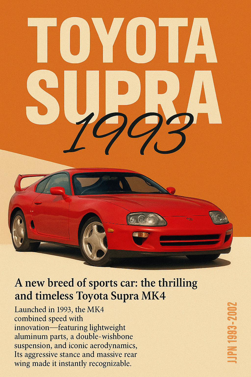 Toyota Supra (1993) | Vintage Cars