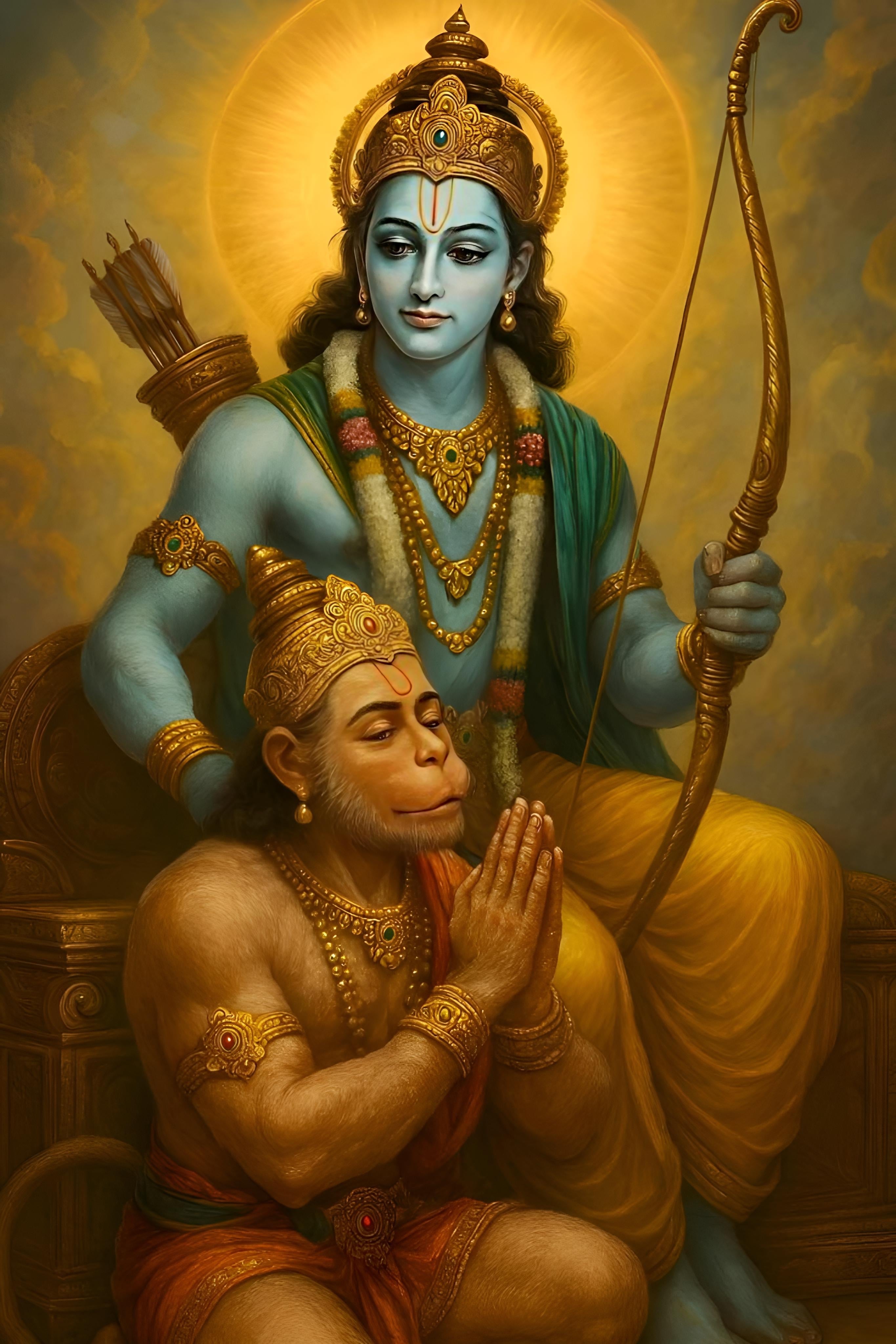 Lord Rama & Lord Hanuman 02 | Devotional