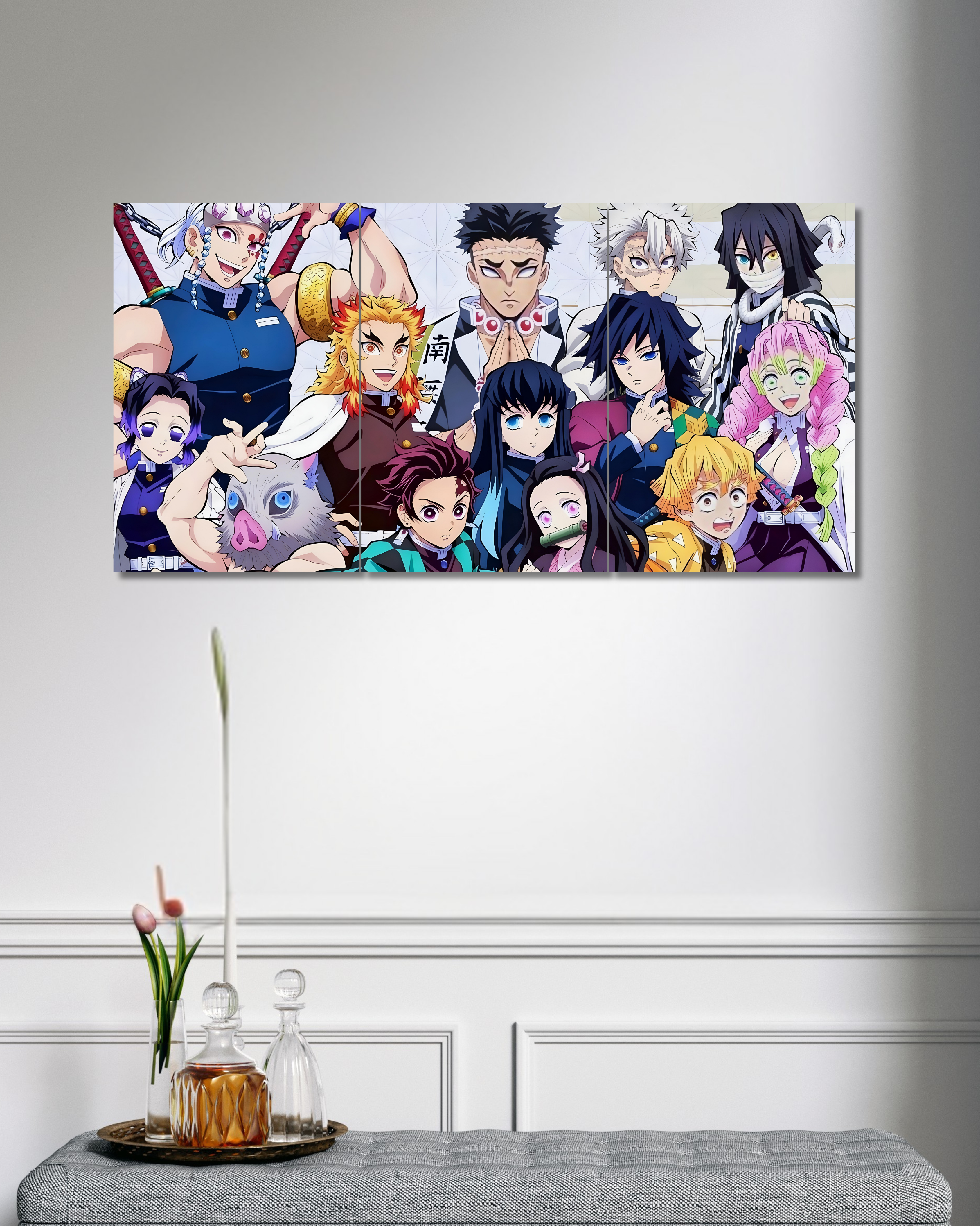 Hashira 02 | Demon Slayer | Split Poster | 3 Piece Set | Anime