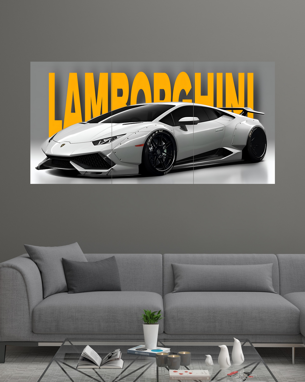 Lamborghini | Split Poster | 3 Piece Set | Cars