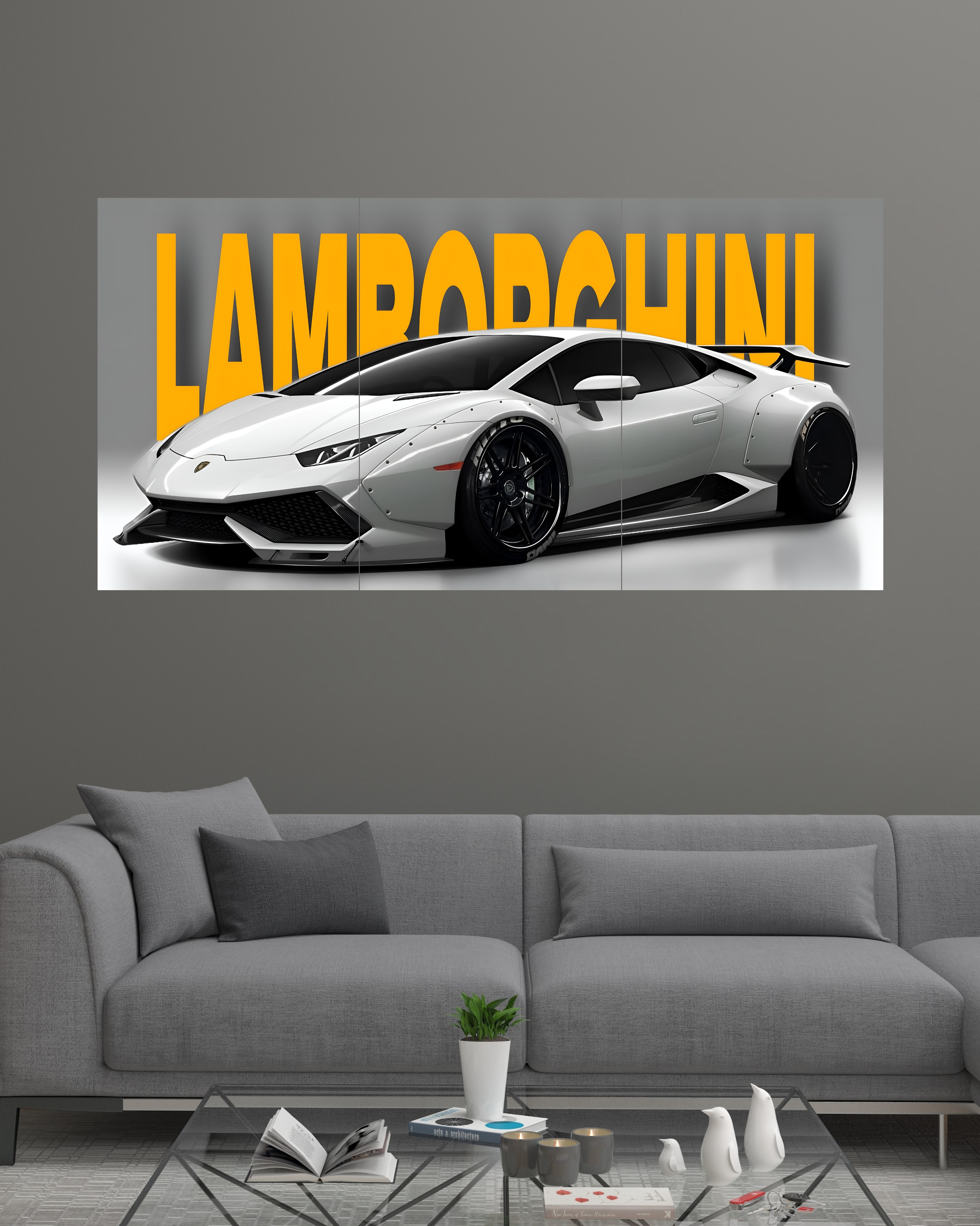 Lamborghini | Split Poster | 3 Piece Set | Cars