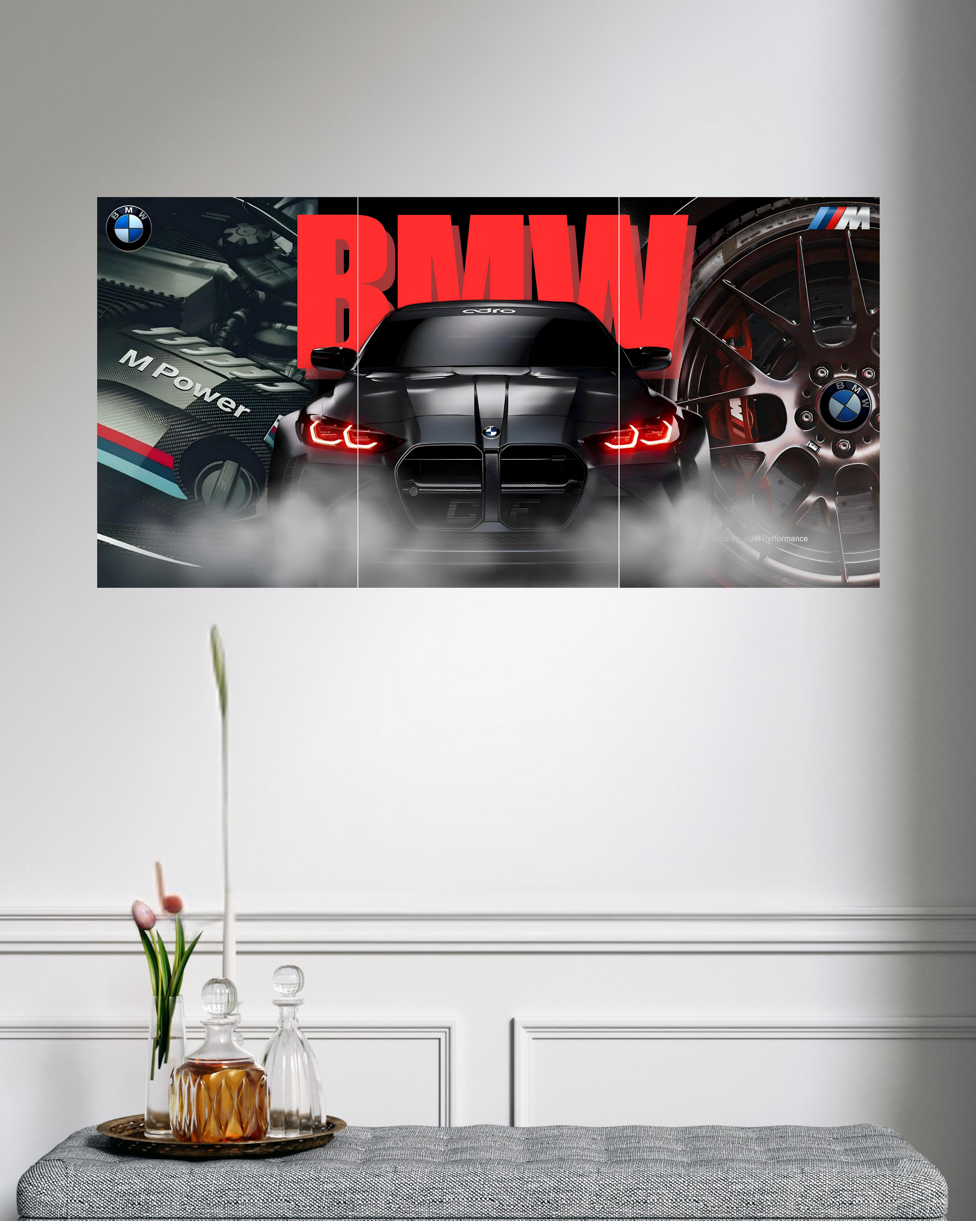 BMW | Split Poster | 3 Piece Set | Cars