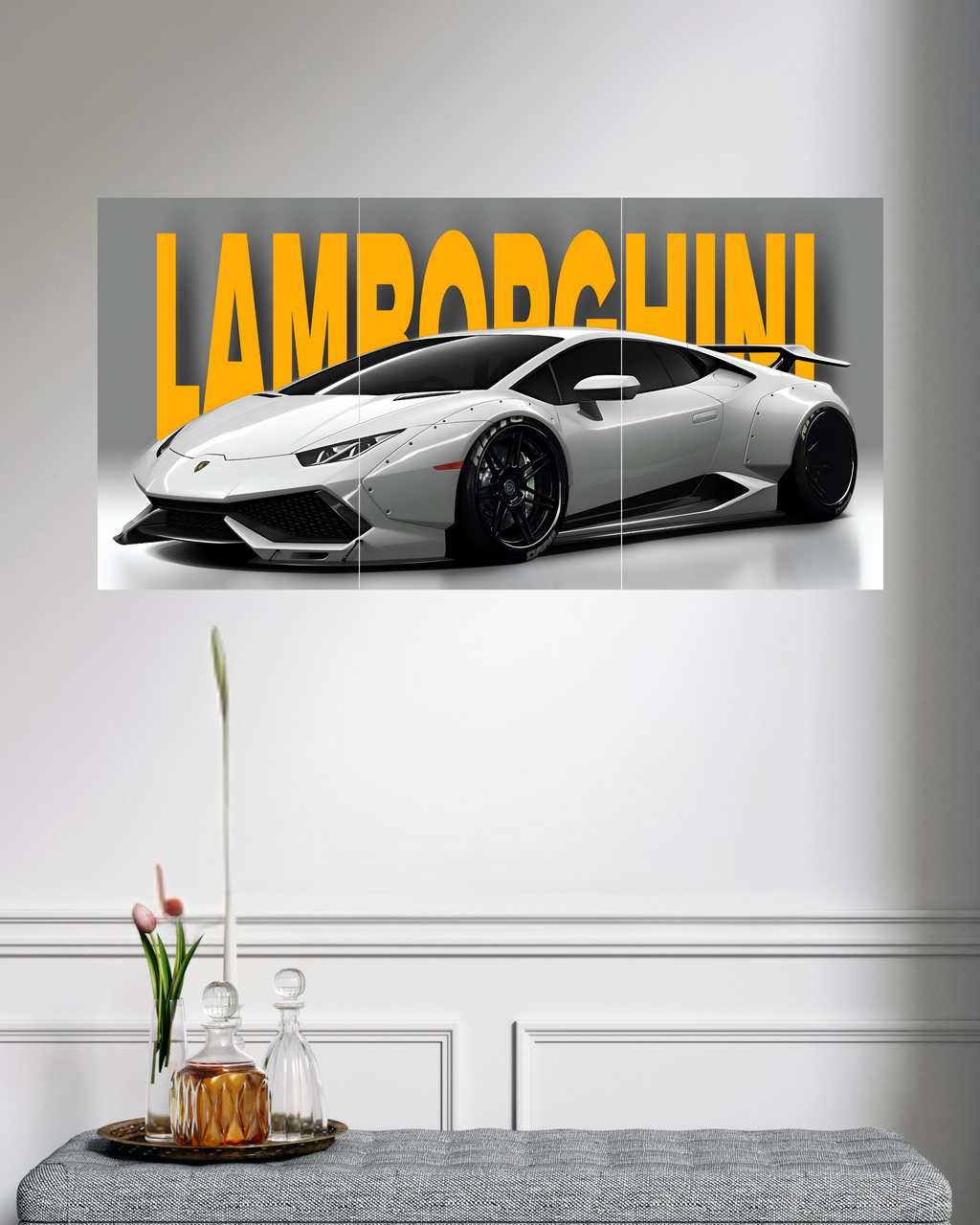Lamborghini | Split Poster | 3 Piece Set | Cars