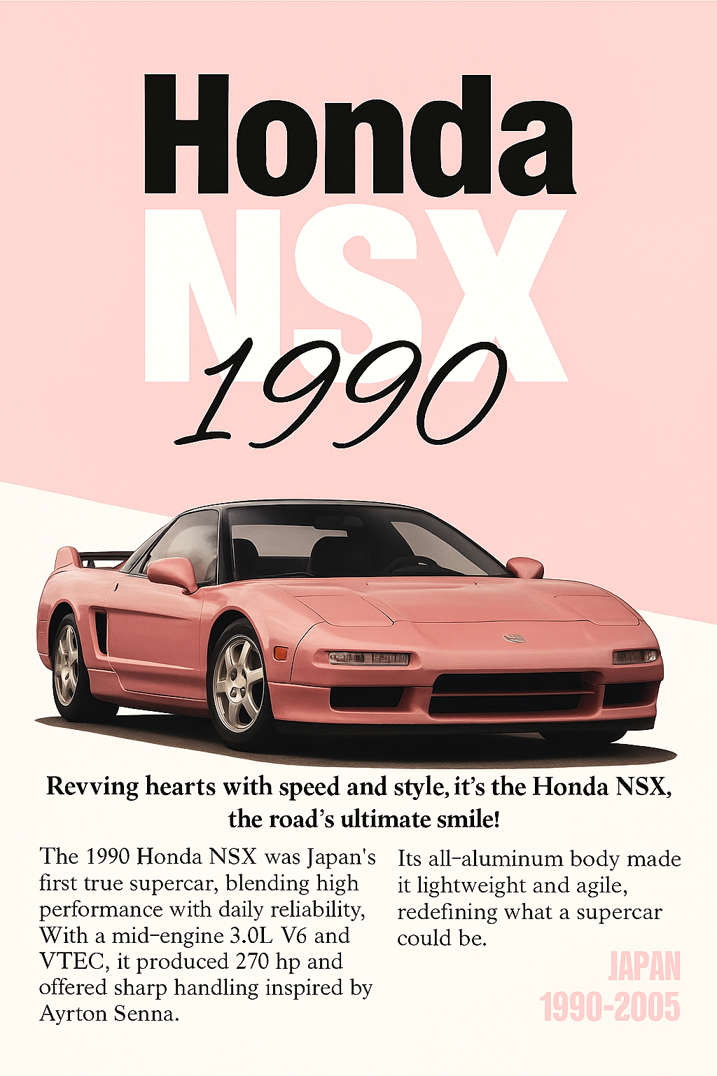 Honda NSX (1990) | Vintage Cars