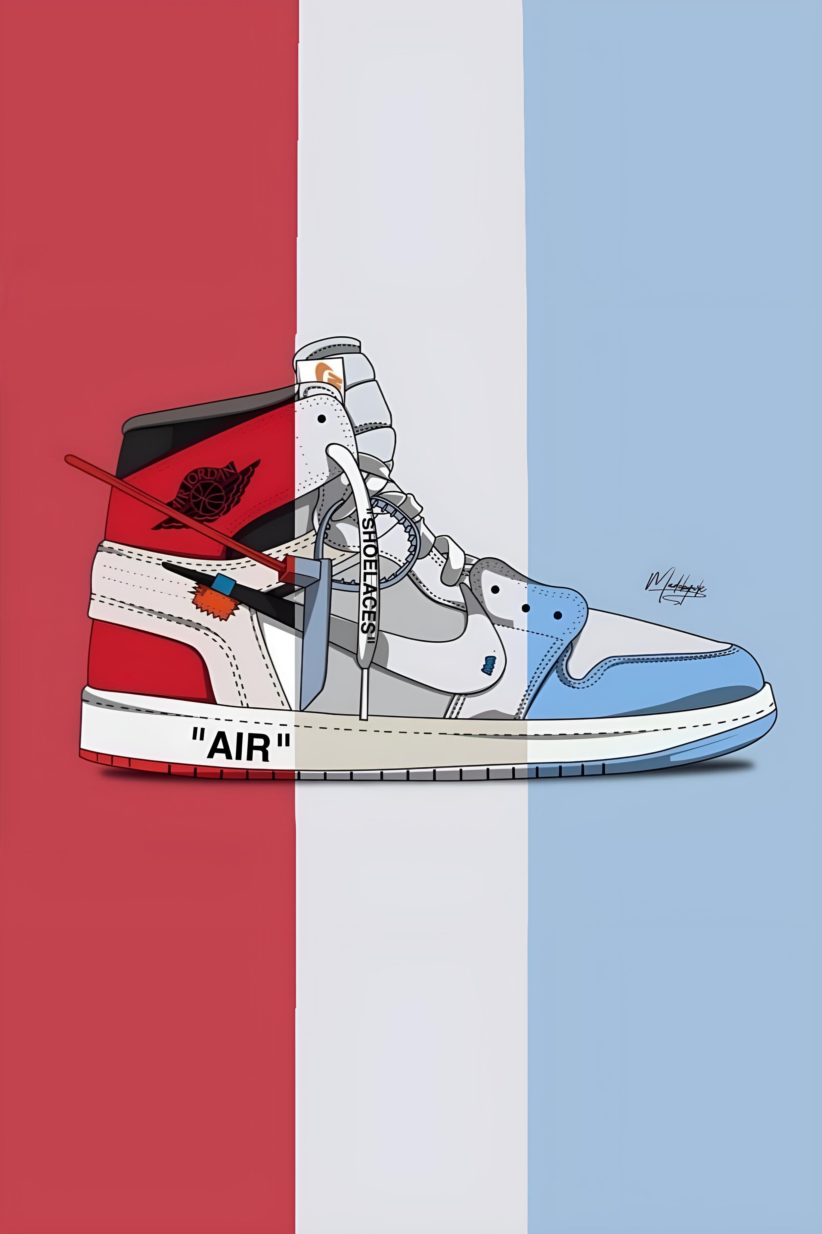 Air Jordan 1 × Off-White Retro High 04 | Nike | Shoes