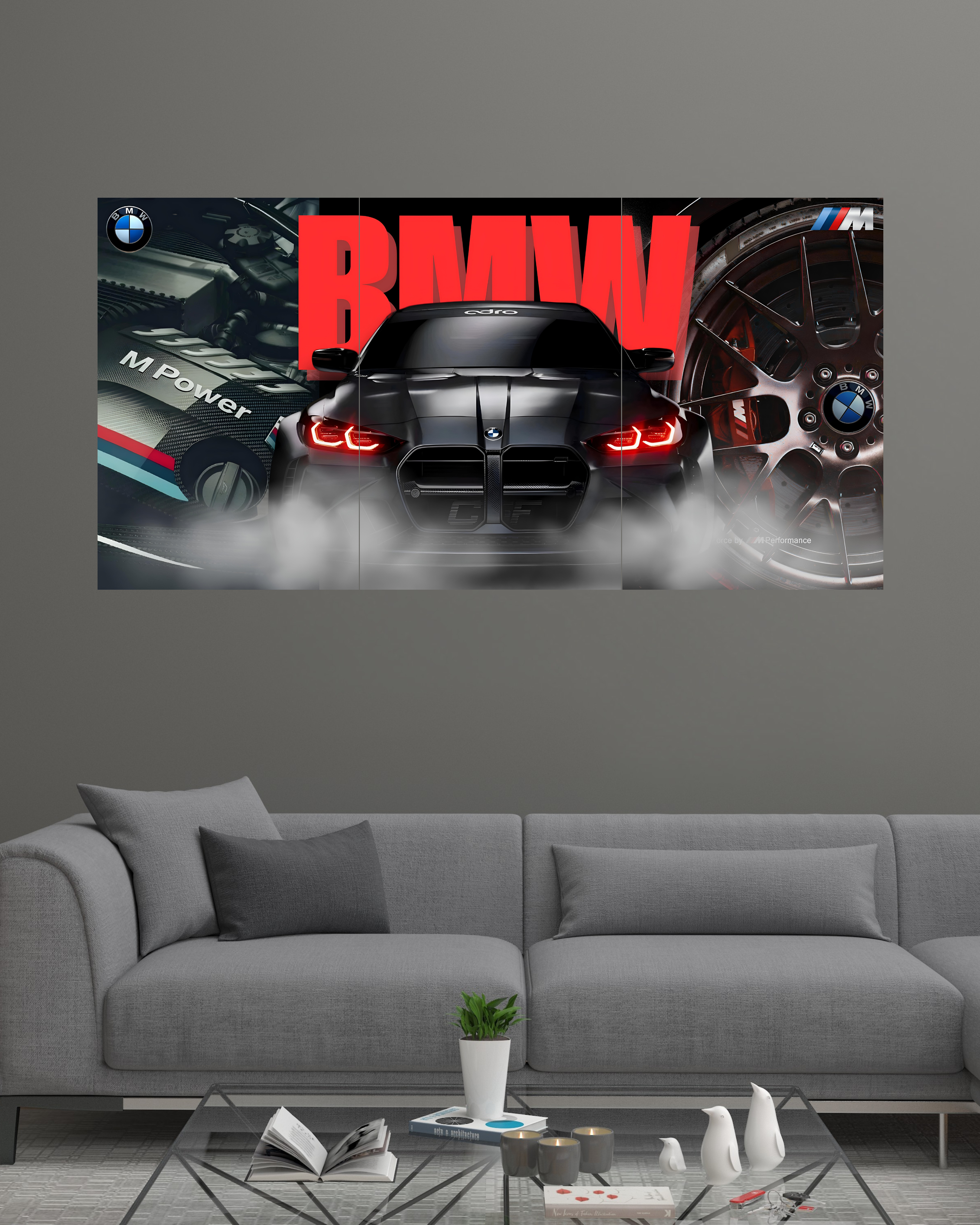 BMW | Split Poster | 3 Piece Set | Cars