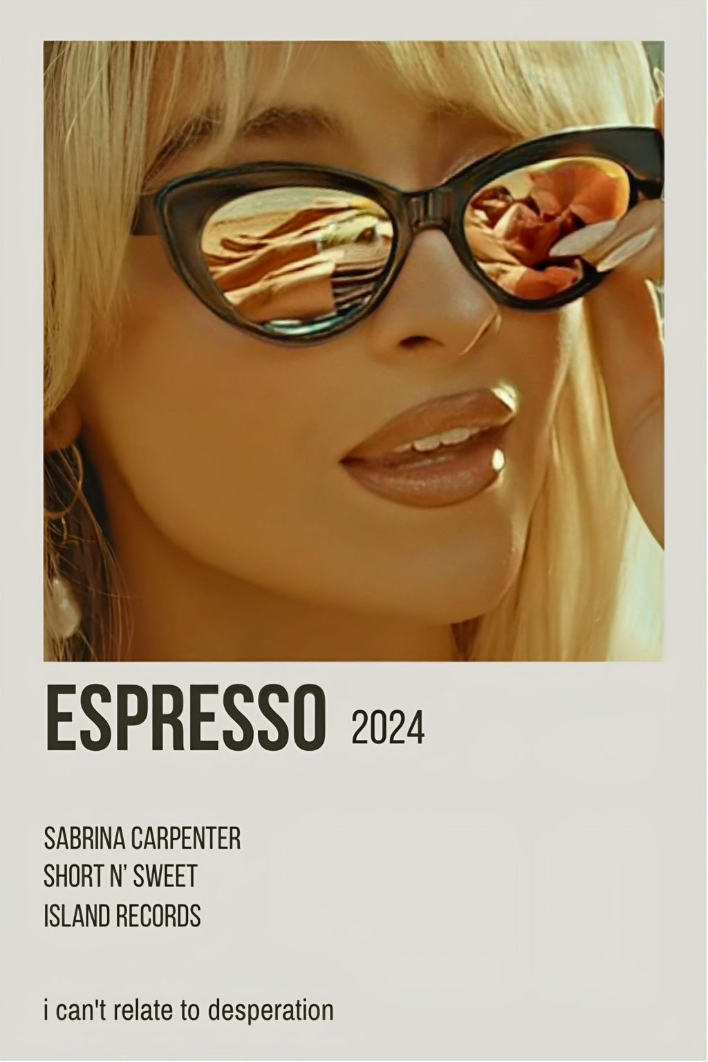 Sabrina Carpenter 02 | Music Card | Music Artist