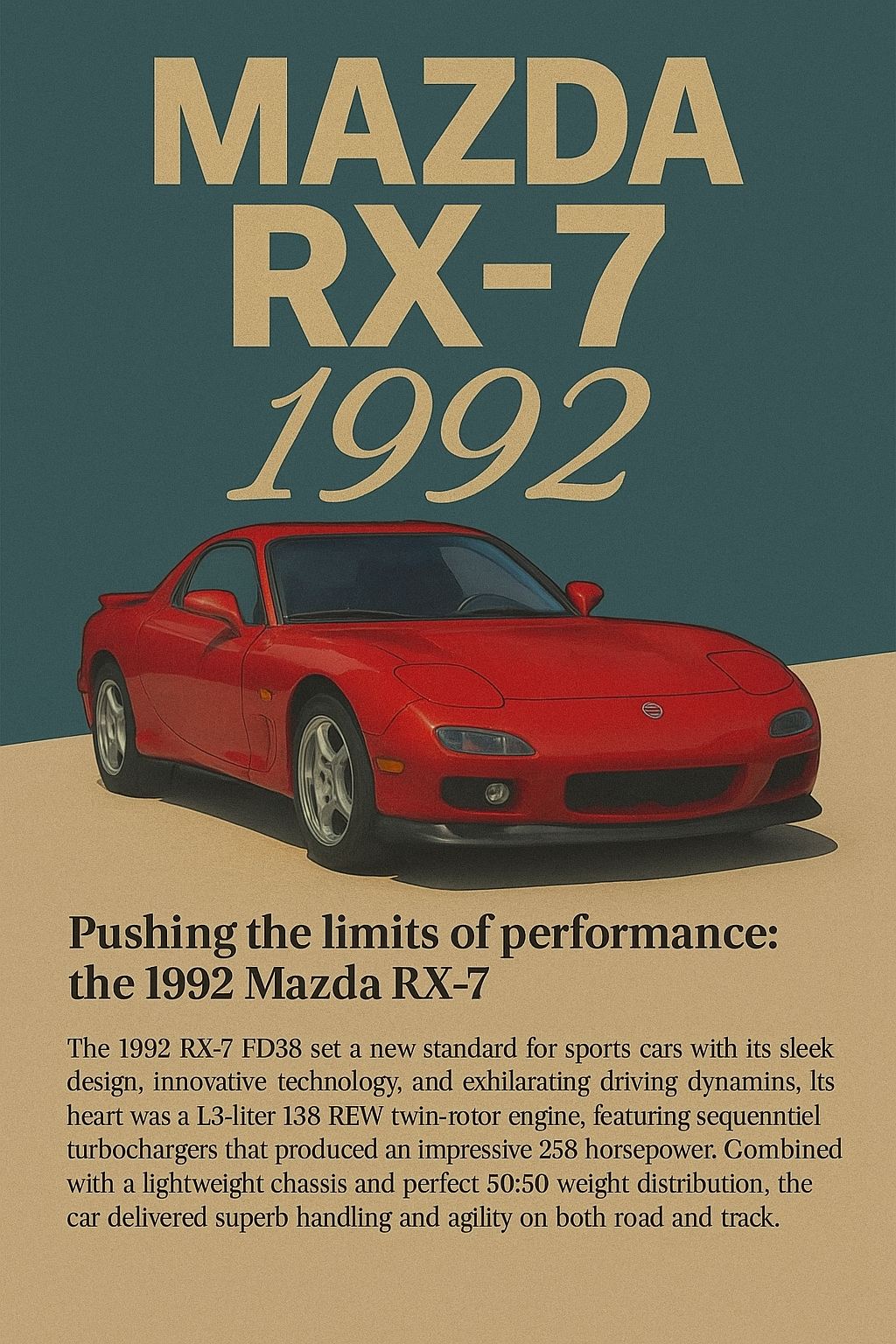 Mazda RX-7 (1992) | Vintage Cars