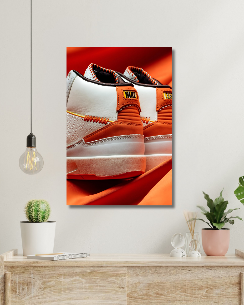 Air Jordan 2 x Maison Château Rouge Orange and Sail | Nike | Shoes