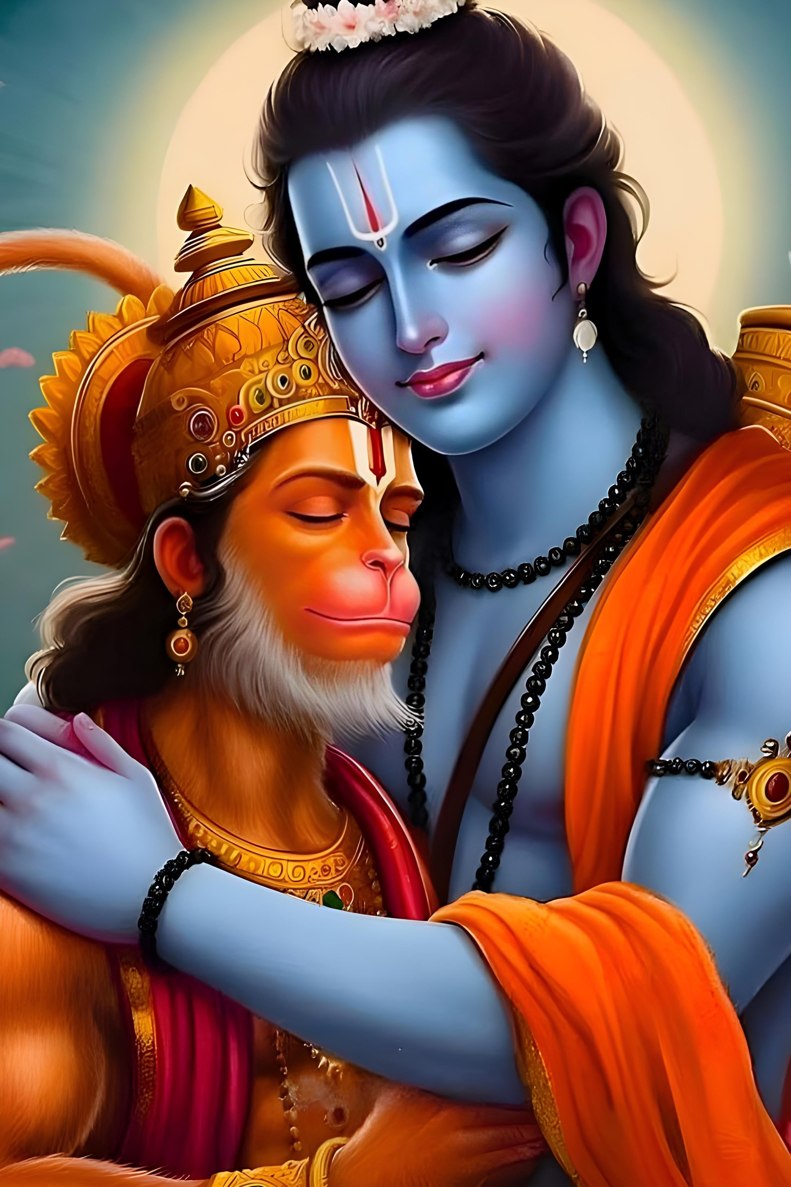 Lord Rama & Lord Hanuman | Devotional